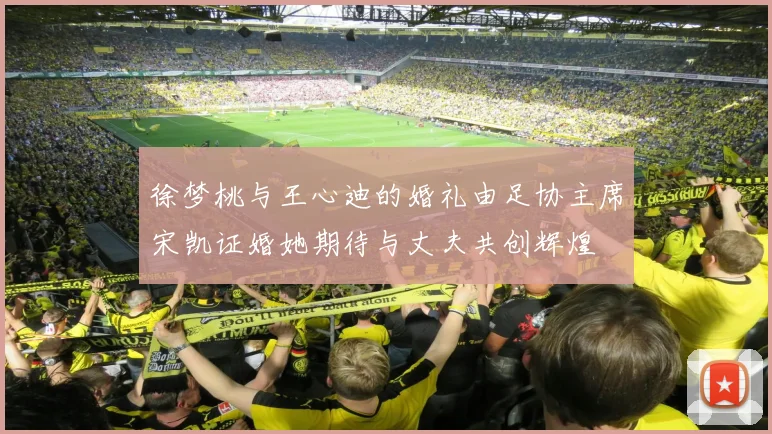 徐梦桃与王心迪的婚礼由足协主席宋凯证婚她期待与丈夫共创辉煌
